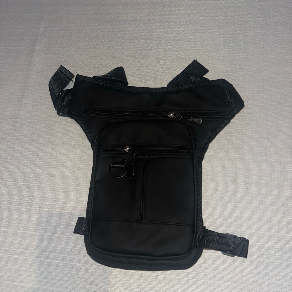 Stylish Black Men's Belt Bag